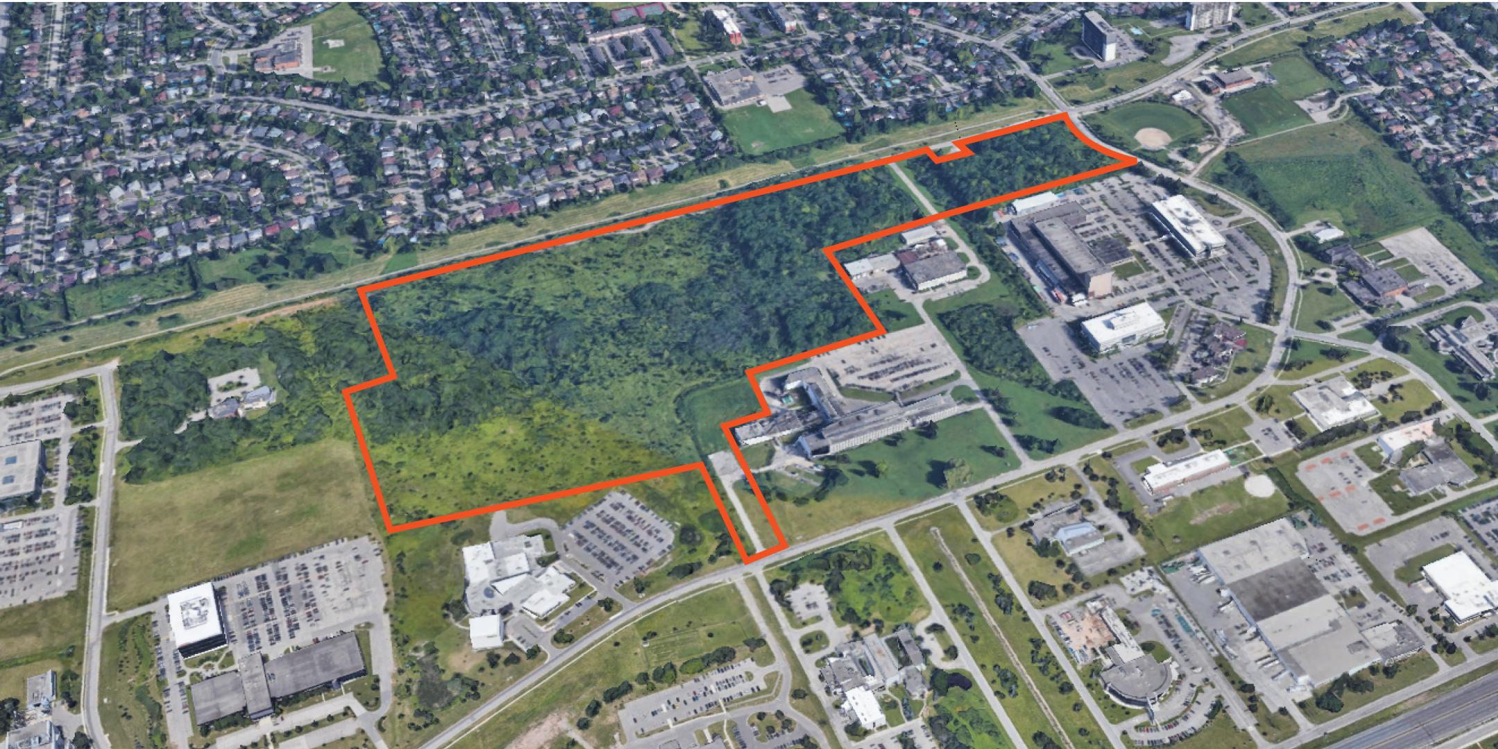 Magnum Sheridan Business Park Land Area Outlined