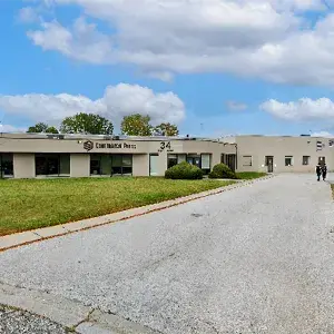 34 Kern Road Unit 1 building exterior showing signage