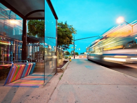 Toronto Waterfront Streetcar and Stop