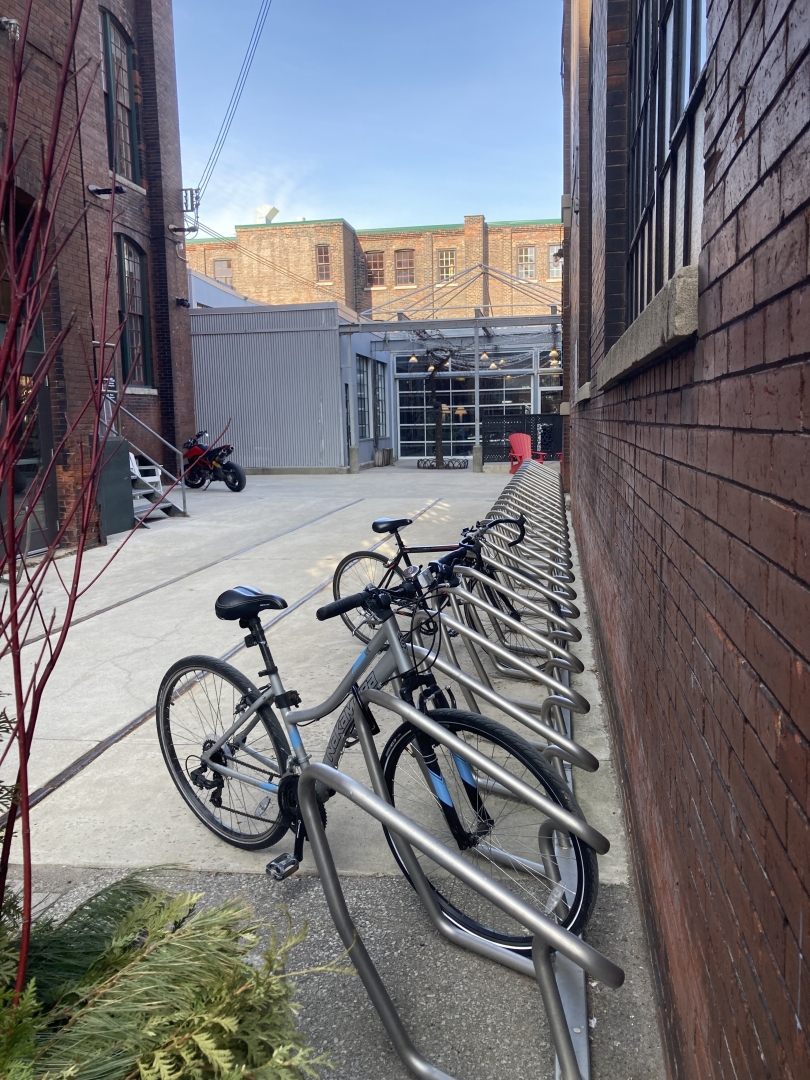 74 Fraser Avenue_Exteior bike racks