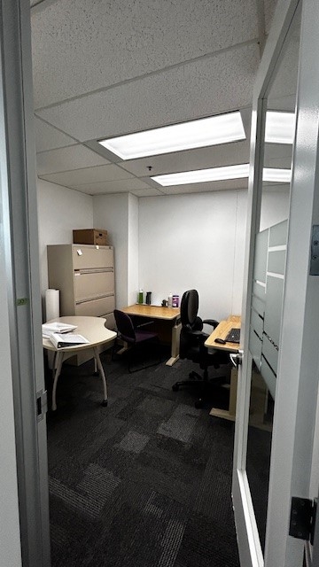 400 University Avenue private office with glass door