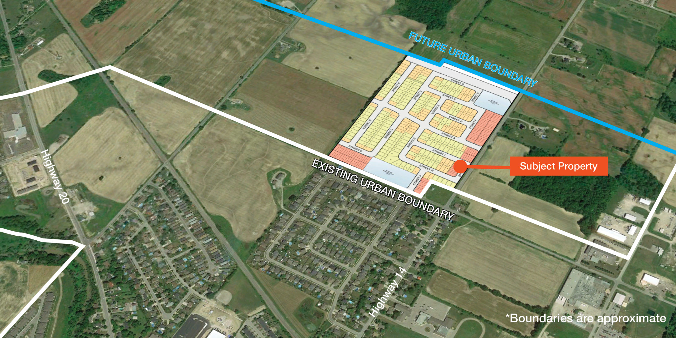 Lot 8 Station Road W Concept Plan on Property Outline