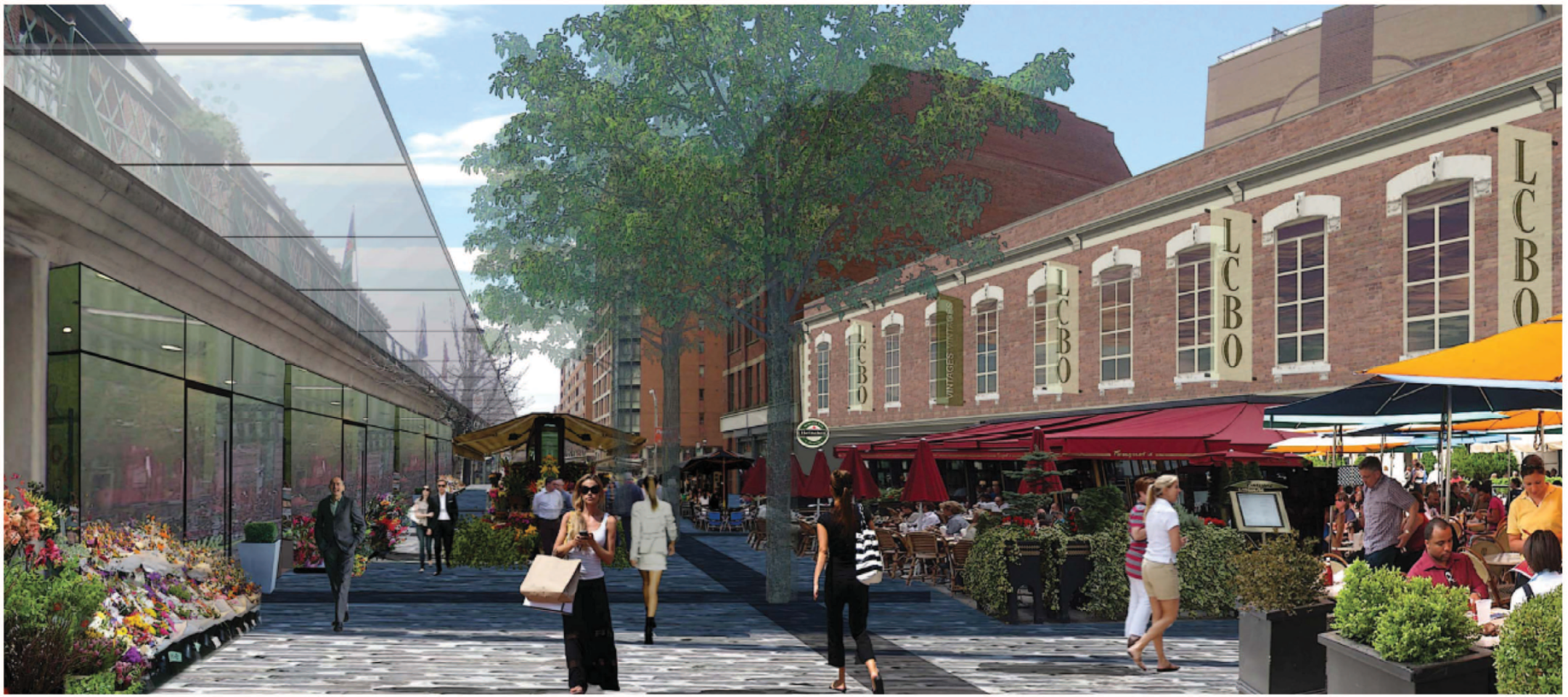 10-12 Market Street Rendering of Street Vision