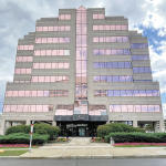 255 Duncan Mill building exterior showing the front entrance