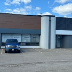 2530 Speers Road Frontal View of Building with Parking Access