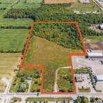 2800 Stevensville Road Land with Property Outline