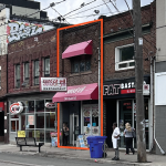 2006 Queen Street E Building with Property Outline