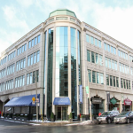 1366 Yonge Street building exterior showing outside streets